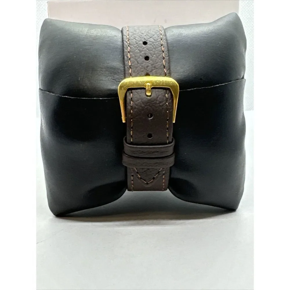 Kate Spade Gramercy 0008 Women's Black Leather Strap Analog Dial Watch JNA129